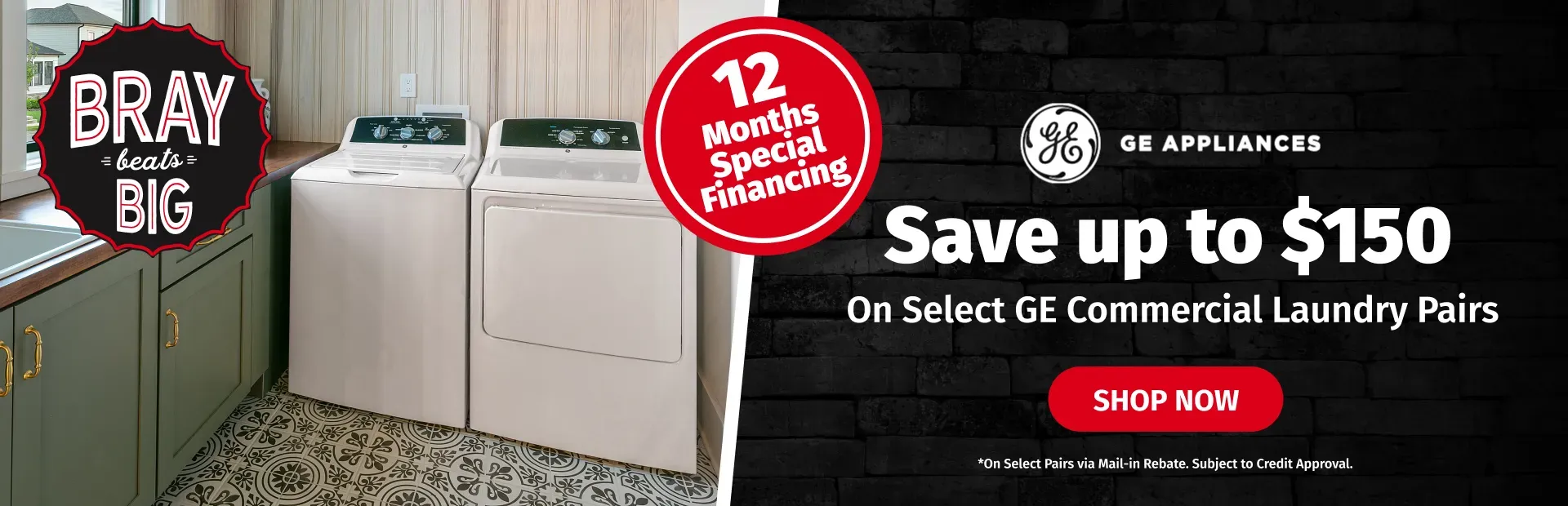 Bray Beats Big Save Up To $150